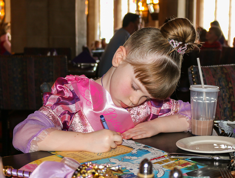 Katelyn playing a word find puzzle with chocolate milk nearby (291.12 KB)