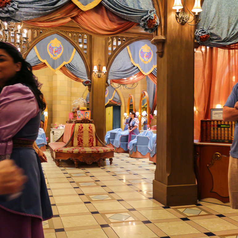This is part of the Bibbidi Bobbidi Boutique inside Cinderella Castle (410.07 KB)